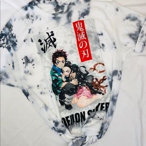 Demon Slayer Anime Tie Dye Shirt • Anime Shirt